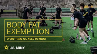 Everything You Need to Know : Army Body Fat Exemption policy update | U.S. Army