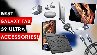 Top 10 Best Galaxy Tab S9 Ultra Accessories! Stands / Chargers / Cases ✅