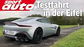 Aston Martin V8 Vantage Testfahrt | sport auto