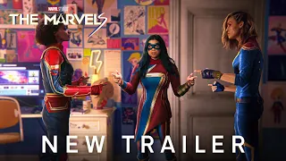 Marvel Studios’ THE MARVELS – New Trailer (2023) Captain Marvel 2 Movie