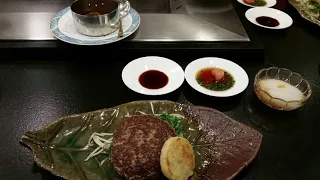 Teppanyaki Sazanka鉄板焼　さざんか@Hotel Okura Tokyoホテルオークラ東京30Apl2018