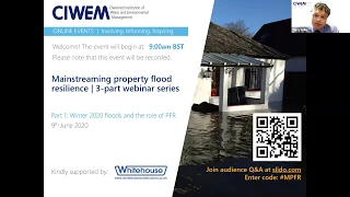 Mainstreaming property flood resilience | Part 1
