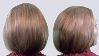 Прическа Каре на Длинные Волосы: Ложный Боб (видео урок). Bob hairstyle for long hair