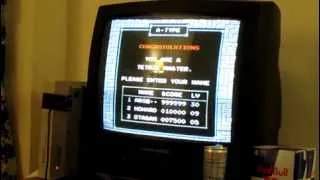 Thor Aackerlund hits Tetris Level 30 & 999,999 point score (NES)