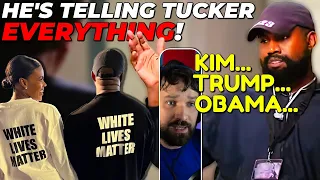 Kanye West Reveals Too Much To Tucker Carlson | UNCENSORED VERSION