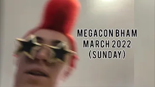 Megacon Birmingham March Sunday 2022 Cosplay Vlog