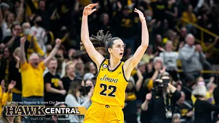 Iowa basketball's Caitlin Clark, coach Lisa Bluder talk about winning a Big 10 title