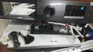 samsung front load washing dc error pcb problm solve