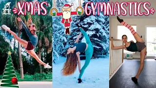 FunnyTikTok |Xmas Gymnastics Best TikTok Compilation - Christmas Gymnatics and Flexibility 2020