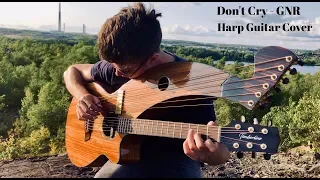 Don't Cry - Guns N' Roses  - Harp Guitar Cover - Jamie Dupuis