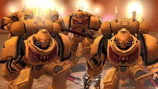 Unification Mod | Imperial Fists & Steel Legion vs Chaos! - Warhammer 40K: Dawn of War: Soulstorm