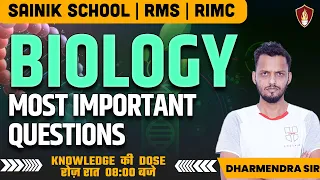 Biology | Military School Coaching Classes | RIMC Coaching | Sainik School Online Classes