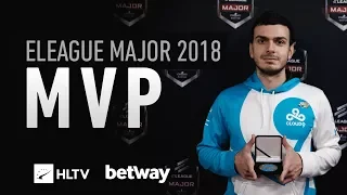 tarik - HLTV MVP by Betway of ELEAGUE Major 2018