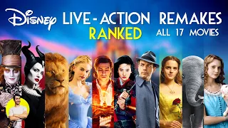 DISNEY LIVE-ACTION REMAKES - All 17 Movies Ranked Worst to Best (w/ Mulan)