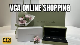 VAN CLEEF & ARPELS ONLINE SHOPPING & UNBOXING | VCA Online | The Guilloché Bracelet