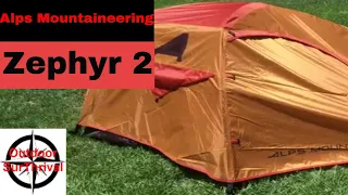 Zephyr 2 Alps Mountaineering - Summer Mesh Tent [Outdoor SurThrival]