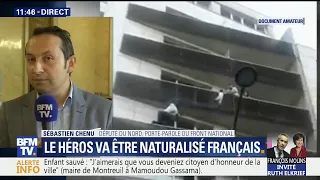 Naturalisation de Mamoudou Gassama:  “On récompense un mérite" dit le porte-parole du Front national