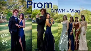 Junior Year Prom GRWM + Vlog || my Boyfriend's PROM