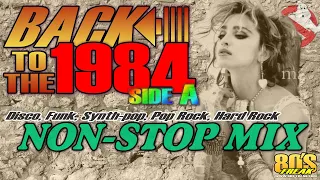 【Back To The 1984 Side A】洋楽＆ディスコ系のノンストップミックス 15分後から80年代へタイムトリップ【Back To The 80's】