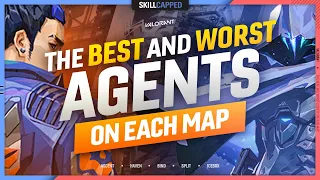 The BEST & WORST AGENTS on EACH MAP   Valorant Tier List & Guide