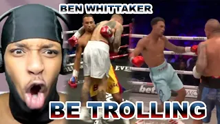 BEN WHITTAKER THE MOST DISRESPECTFUL BOXER EVER | ALL BEN WHITTAKER KNOCKOUTS REACTION | LIFE