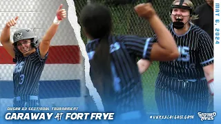 Garaway Starts Playoff Journey in Thriller at Fort Frye 🥎