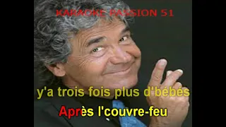 KARAOKE PIERRE PERRET . Le virus a maman  2021  KARAOKE PASSION 51