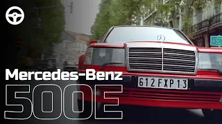Mercedes W124 500E | Tribute | PetrolPosters.com