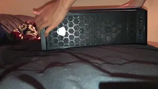 How to take off and put back on front panel of cougar mx 330 computer case