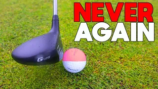 Stop Topping your golf shots - Hit you woods and irons off the ground | FRIDAY GOLF FIX