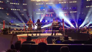 Wrestlemania 32 My View Roman Reigns Entrance