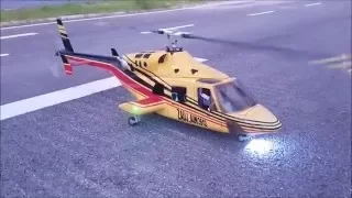 Bell 222 Almost Crash - Scaled RC Electric