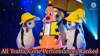 All Traffic Cone Performances Ranked | Masked Singer UK Season 3