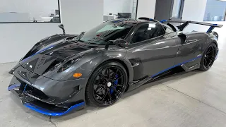 Pagani Huayra BC with Tempesta Package in full carbon fiber at Ilusso Car Show