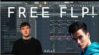 Seth Hills, Vluarr - Leaving (Advell Remake) | FREE FLP