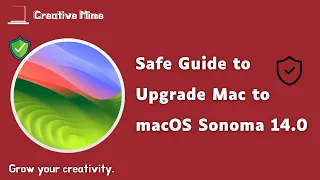 How to Safely Upgrade your Mac to macOS Sonoma 14.