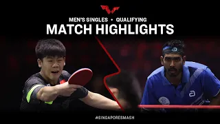 Quek Izaac vs Sharath Kamal Achanta | MS R64 | Singapore Smash 2023