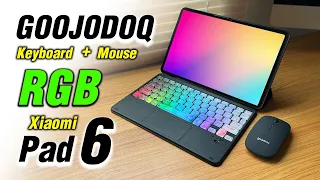รีวิว GOOJODOQ RGB Keyboard Bluetooth ใช้กับ Xiaomi Pad 6 ราคาหลักร้อย ฟังก์ชันหลักพัน #keyboard