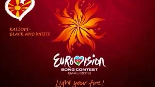 EUROVISION 2012 MACEDONIA- KALIOPI- BLACK AND WHITE