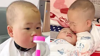 [Super Adorable Twins] Brother Li's hair is so funny