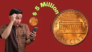 LOOK FOR TOP 5 MOST VALUABLE LINCOLN PENNY THAT COULD MAKE YOU A MILLIONAIRE!!