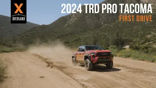 Jumping the 2024 TRD Pro Tacoma | Trailhunter or TRD Pro | First Drive | XOVERLAND