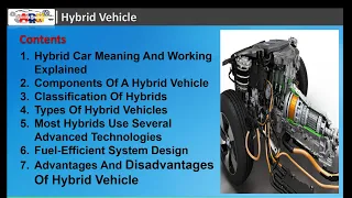 What Is A Hybrid Vehicle And How It Works