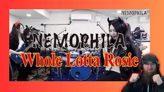 AC/DC / Whole Lotta Rosie [Cover by NEMOPHILA] MUSIC VIDEO REACTION!  SO SO GOOD!