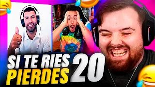 DOY 300€ AL QUE MÁS ME HAGA REÍR | SI TE RÍES PIERDES 20