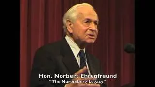 Norbert Ehrenfreund (2005) on Nuremberg Trial