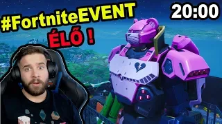 FORTNITE ÓRIÁS ROBOT EVENT ! ÉLŐben ! | VÉGE