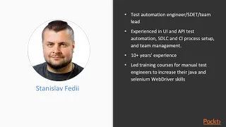 Build UI Automation Test Framework with Selenium WebDriver:The Course Overview | packtpub.com