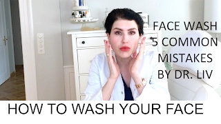 How to wash your face properly to avoid acne- by Dr. Liv