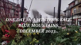 ONE DAY IN A WINTER'S TALE - Blue Mountains Canada & drone footage.